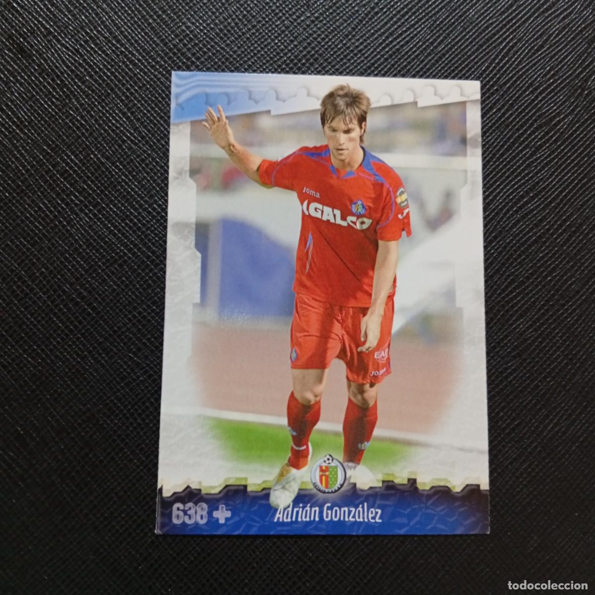 Cromos de f&uacute;tbol: 638 ADRIAN GONZALEZ GETAFE MUNDICROMO QUIZ GAME 2008 2009 FUTBOL 08 09 - A212 PG9 FICHAJE