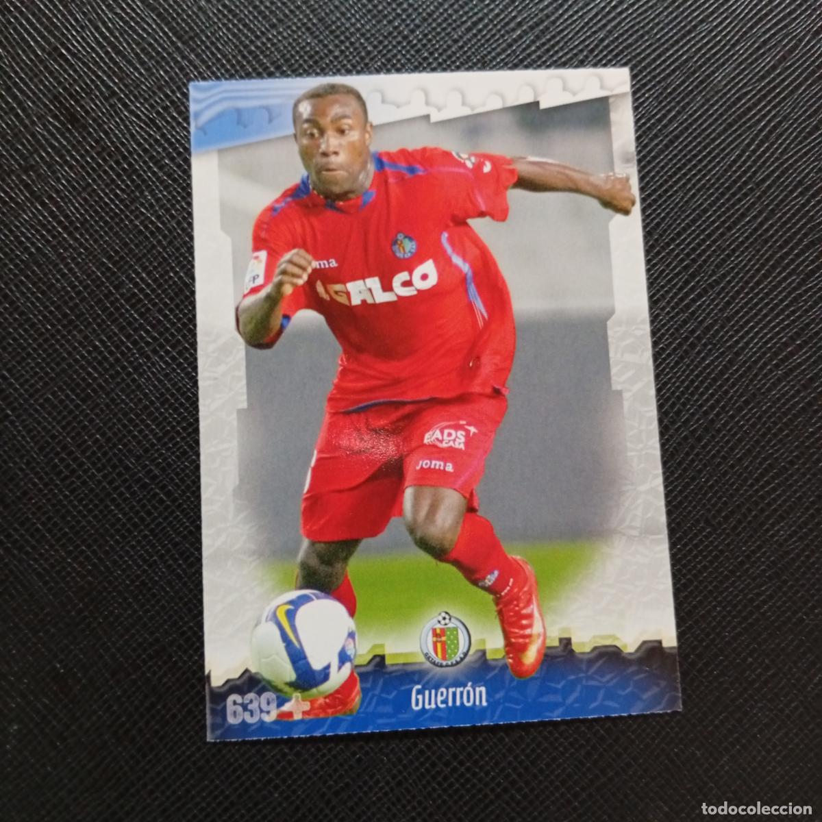 Cromos de f&uacute;tbol: 637 GUERRON GETAFE MUNDICROMO QUIZ GAME 2008 2009 FUTBOL 08 09 - A212 PG9 FICHAJE