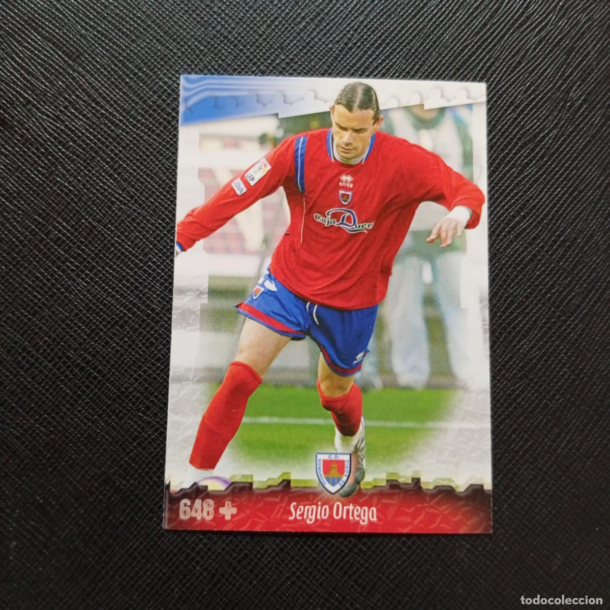Cromos de f&uacute;tbol: 648 SERGIO ORTEGA NUMANCIA MUNDICROMO QUIZ GAME 2008 2009 FUTBOL 08 09 - A212 PG10 FICHAJE