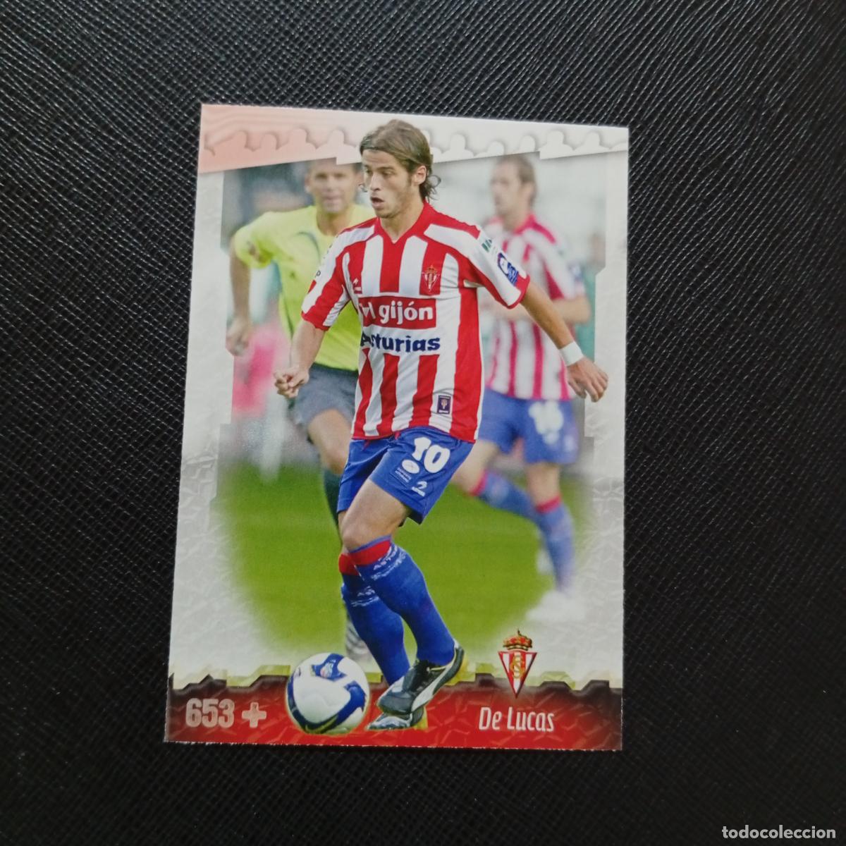 Cromos de f&uacute;tbol: 653 DE LUCAS SPORTING GIJON MUNDICROMO QUIZ GAME 2008 2009 FUTBOL 08 09 - A212 PG10 FICHAJE