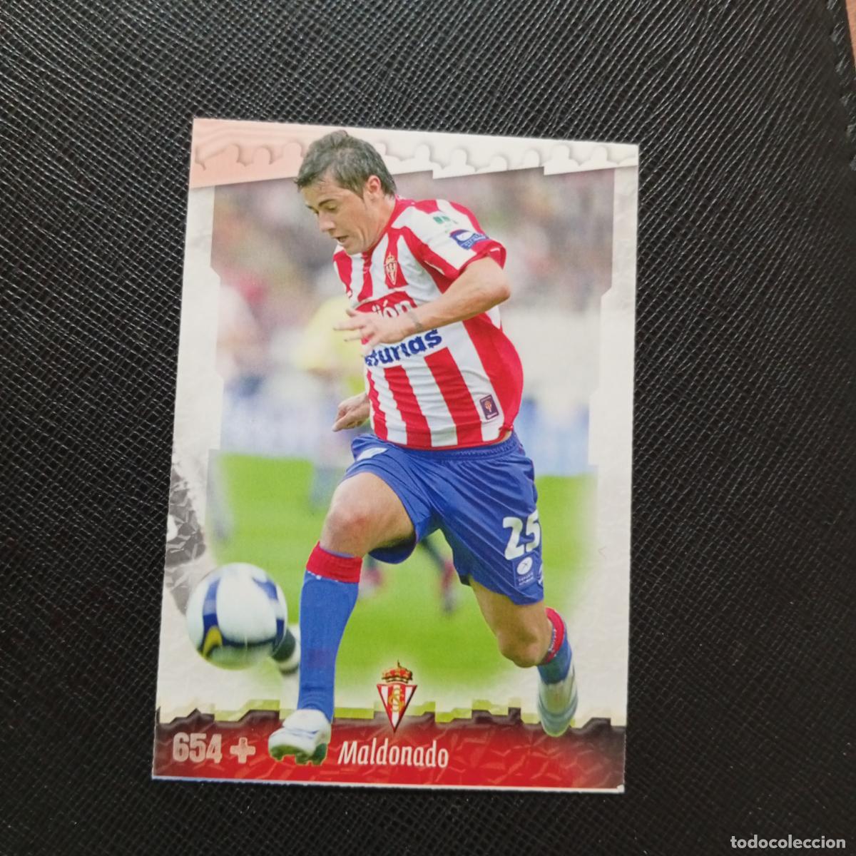 Cromos de f&uacute;tbol: 654 MALDONADO SPORTING GIJON MUNDICROMO QUIZ GAME 2008 2009 FUTBOL 08 09 - A212 PG11 FICHAJE