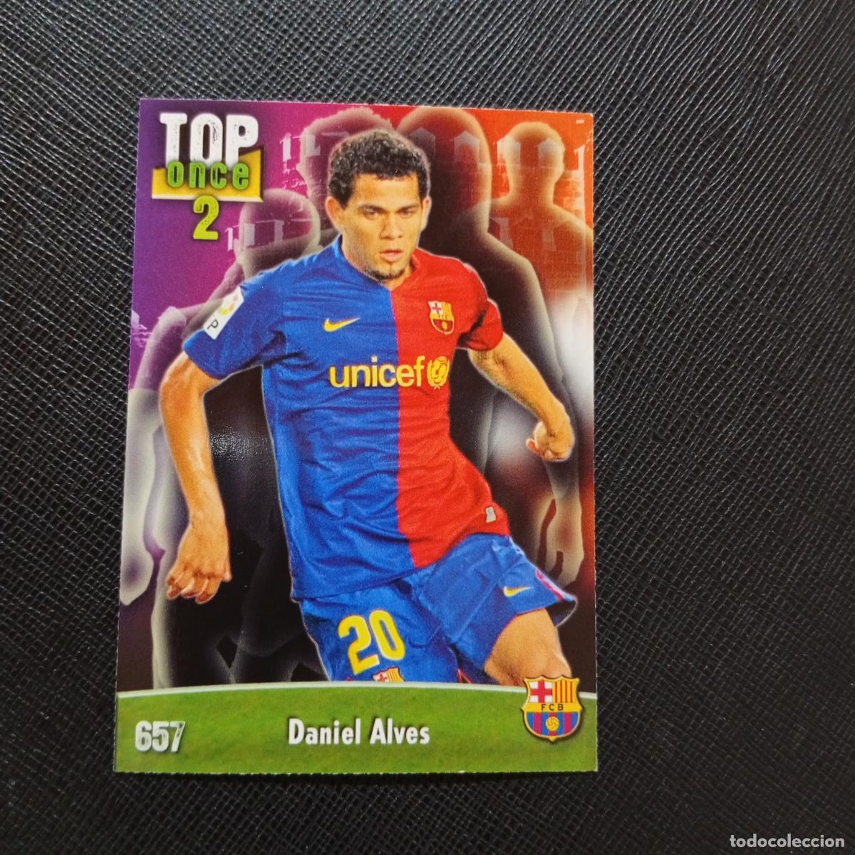 Cromos de f&uacute;tbol: 657 DANI ALVES BARCELONA MUNDICROMO QUIZ GAME 2008 2009 FUTBOL 08 09 - A212 PG11
