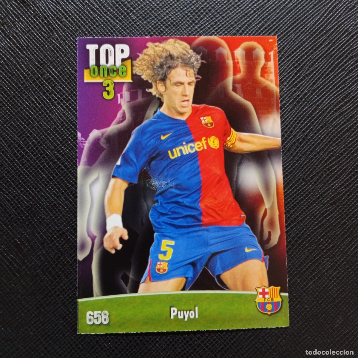 Cromos de f&uacute;tbol: 658 PUYOL BARCELONA MUNDICROMO QUIZ GAME 2008 2009 FUTBOL 08 09 - A212 PG11