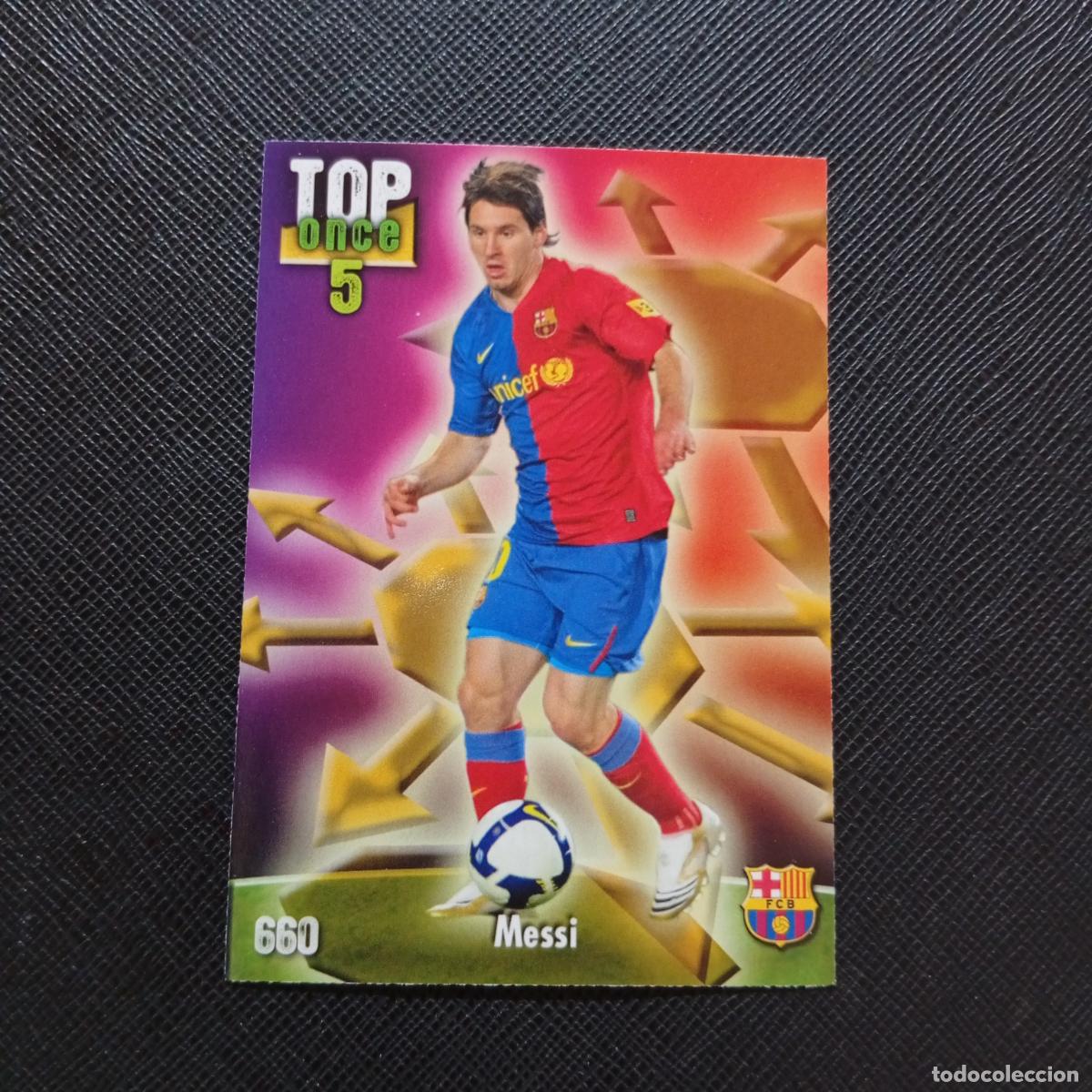 Cromos de f&uacute;tbol: 660 MESSI BARCELONA MUNDICROMO QUIZ GAME 2008 2009 FUTBOL 08 09 - A212 PG11