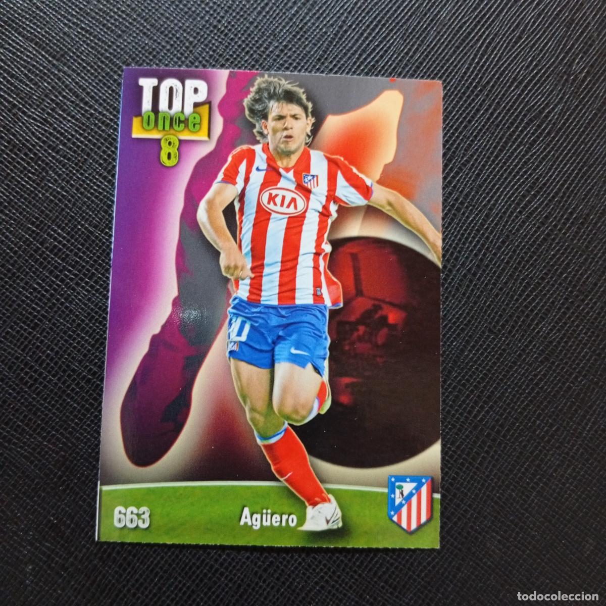 Cromos de f&uacute;tbol: 663 AGUERO AT MADRID MUNDICROMO QUIZ GAME 2008 2009 FUTBOL 08 09 - A212 PG12