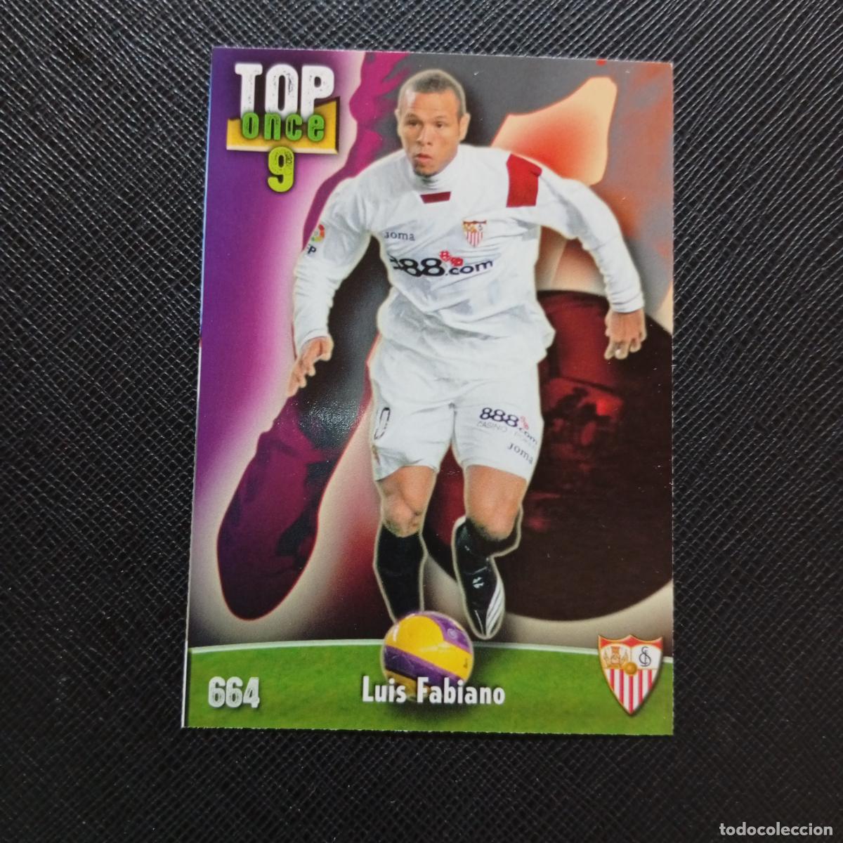 Cromos de f&uacute;tbol: 664 LUIS FABIANO SEVILLA MUNDICROMO QUIZ GAME 2008 2009 FUTBOL 08 09 - A212 PG12