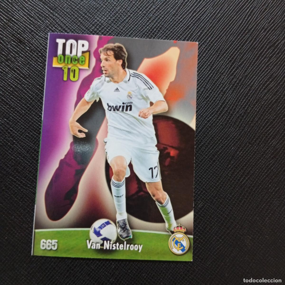 Cromos de f&uacute;tbol: 665 VAN NISTELROOY REAL MADRID MUNDICROMO QUIZ GAME 2008 2009 FUTBOL 08 09 - A212 PG12