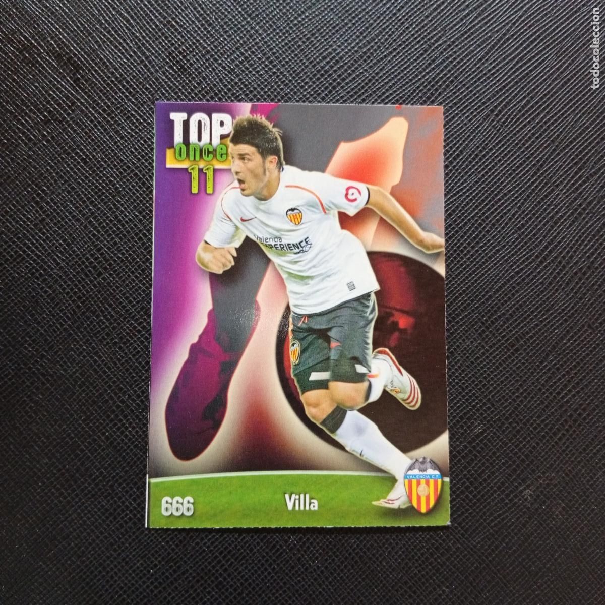 Cromos de f&uacute;tbol: 666 VILLA VALENCIA MUNDICROMO QUIZ GAME 2008 2009 FUTBOL 08 09 - A212 PG12
