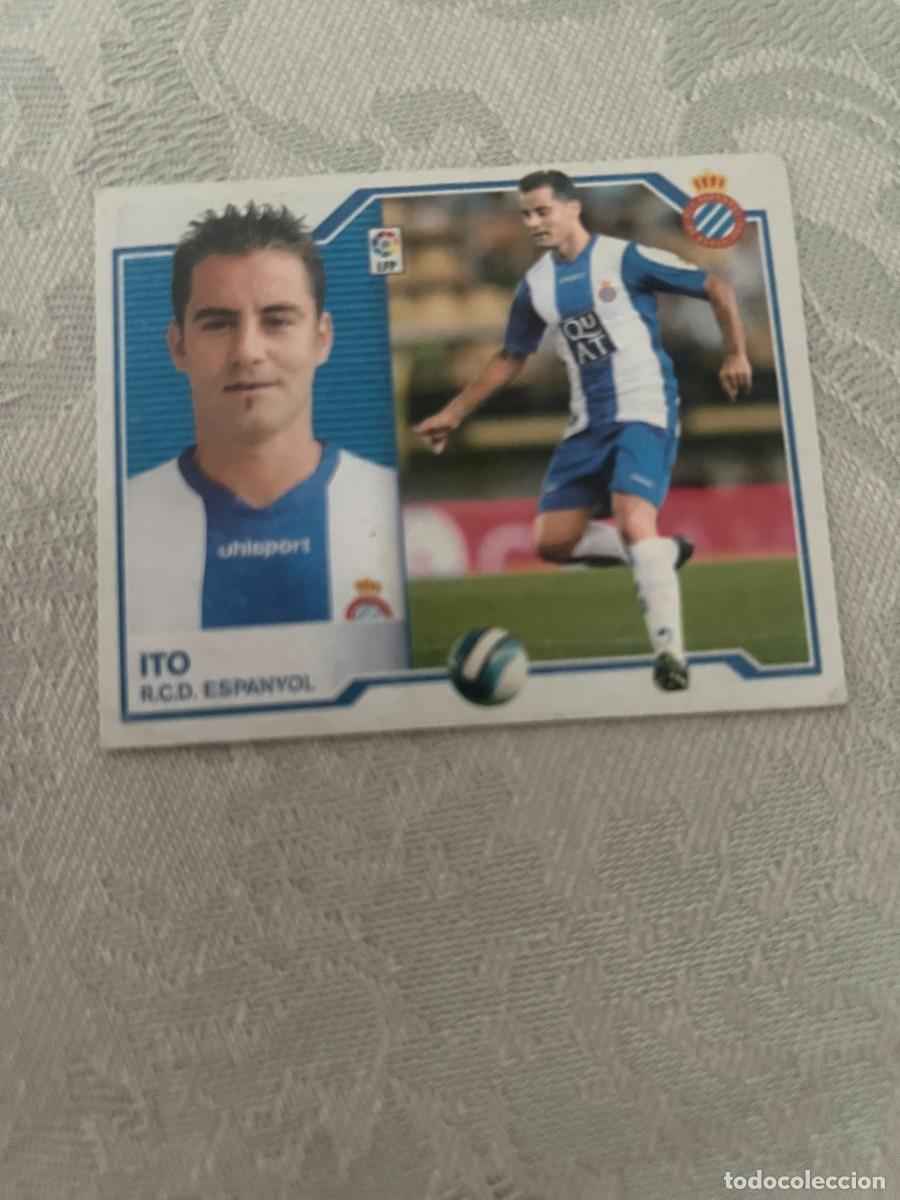 Cromos de f&uacute;tbol: ITO ESPA&Ntilde;OL BAJA SIN PEGAR ESTE 2007 2008