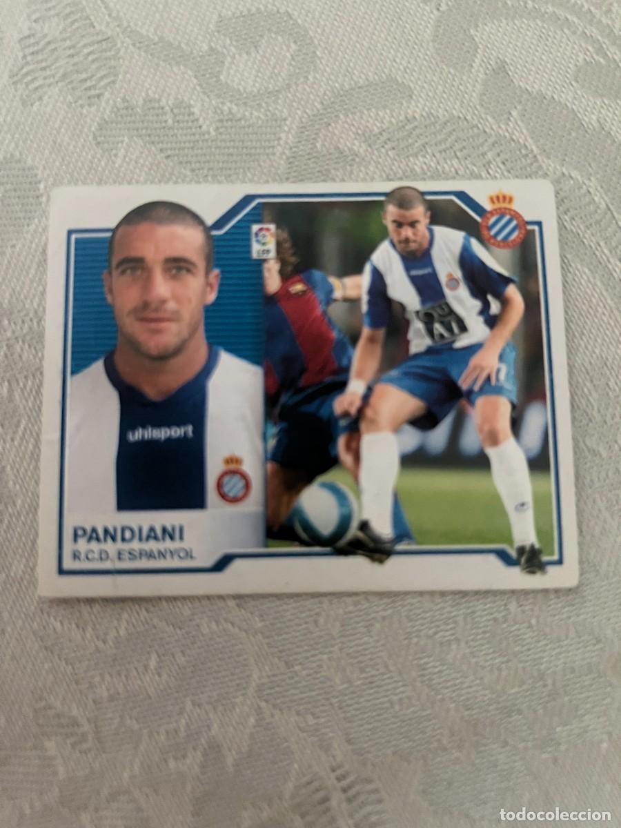 Cromos de f&uacute;tbol: PANDIANI ESPA&Ntilde;OL BAJA SIN PEGAR ESTE 2007 2008