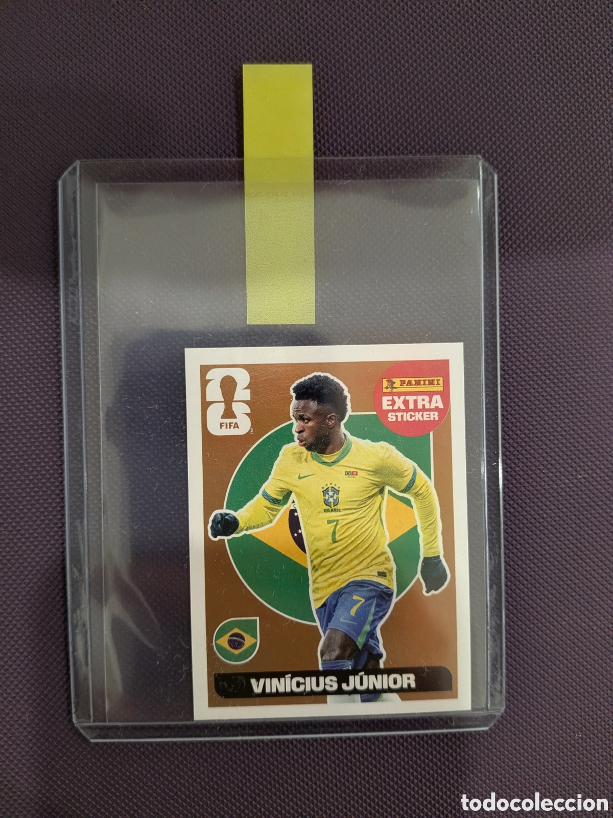 Cromos de f&uacute;tbol: Extra Sticker Vinicius Jr Mundial 26