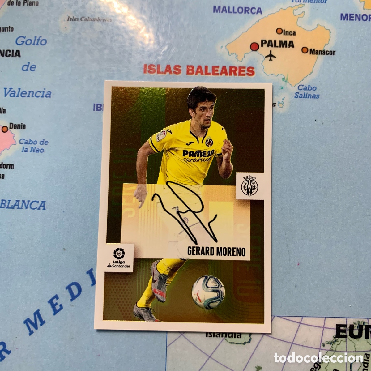 Cromos de Futebol: Gerard moreno Serie diez n&uacute;mero 5 cromo liga este 20-21 2020-2021