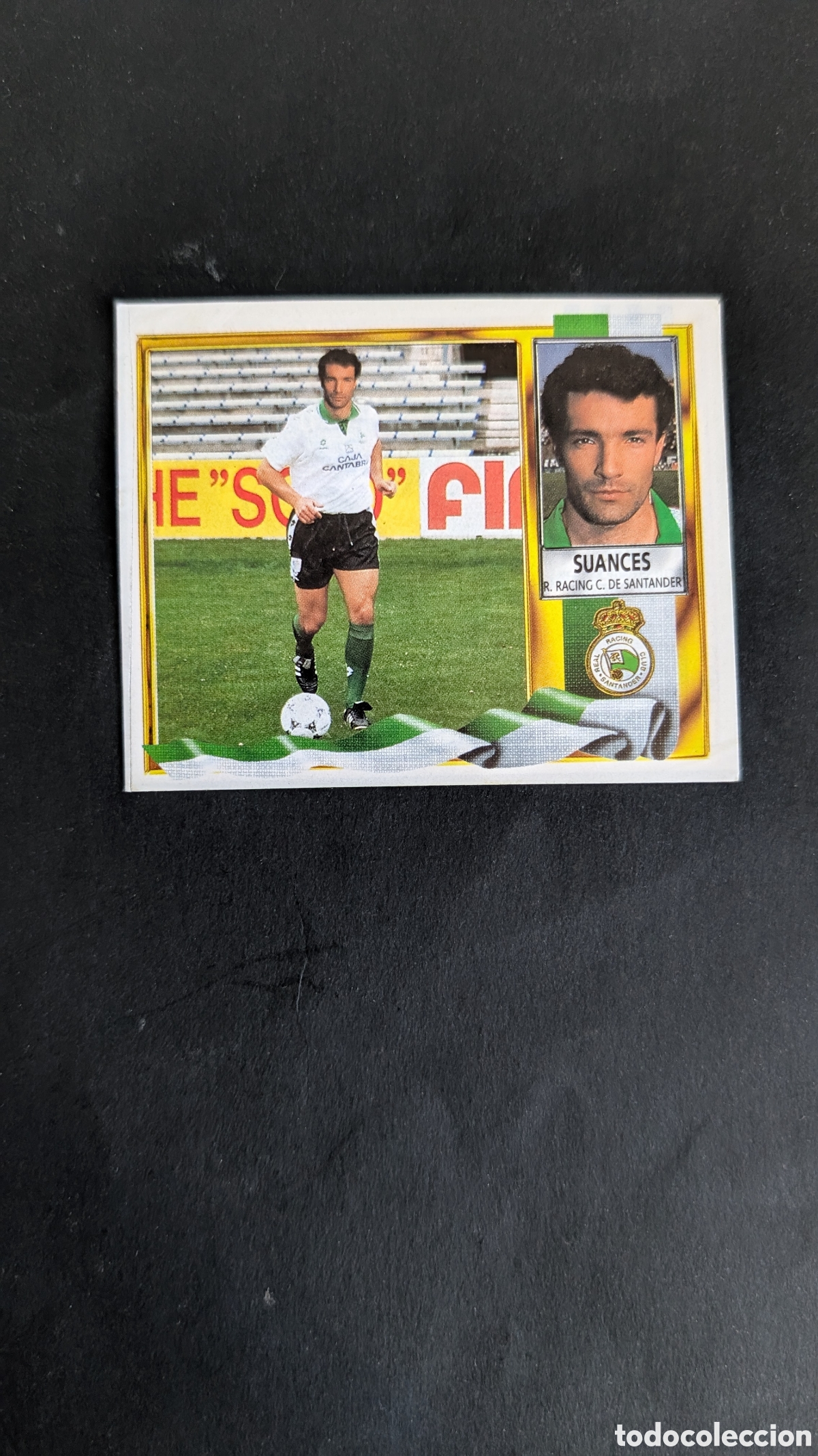 Cartes &agrave; collectionner de Football: SUANCES RACING SANTANDER FICHAJE 2 BIS LIGA ESTE 1995/96 95 96 RECORTADO