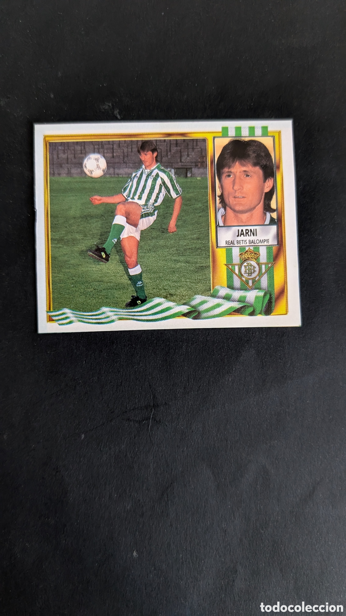 Cartes &agrave; collectionner de Football: JARNI BETIS FICHAJE 23 LIGA ESTE 1995/96 95 96 RECORTADO