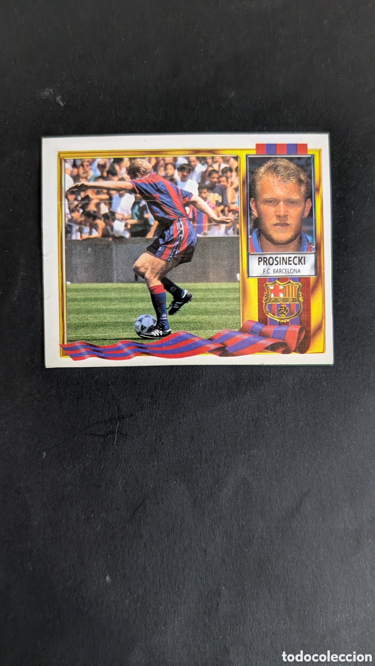 Fu&szlig;ball-Sticker: PROSINECKI BARCELONA COLOCA LIGA ESTE 1995/96 95 96 RECORTADO