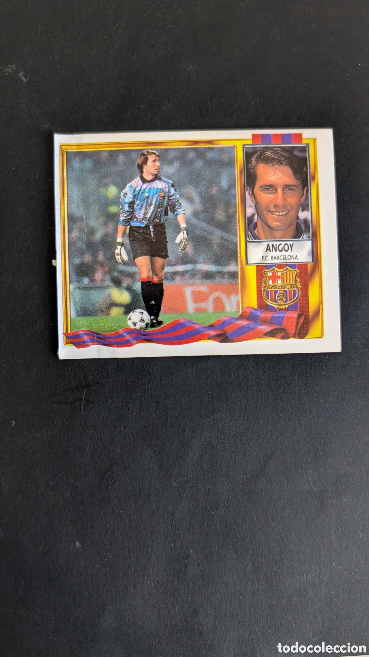 Cartes &agrave; collectionner de Football: ANGOY BARCELONA COLOCA LIGA ESTE 1995/96 95 96 VENTANILLA