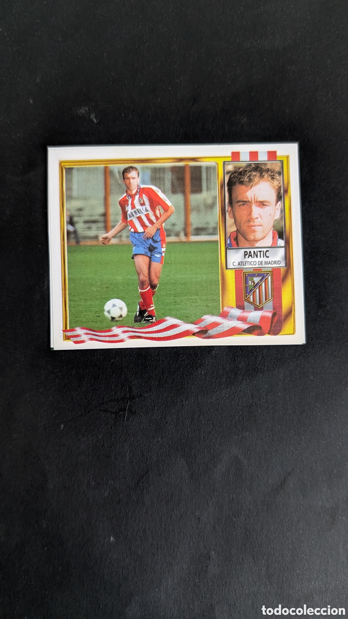Cartes &agrave; collectionner de Football: PANTIC ATLETICO MADRID COLOCA LIGA ESTE 1995/96 95 96 RECORTADO