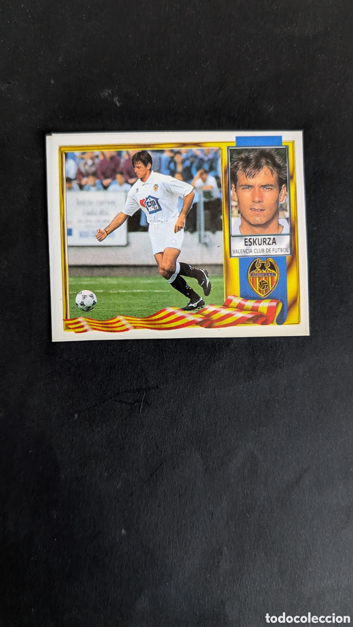 Cartes &agrave; collectionner de Football: ESKURZA VALENCIA COLOCA LIGA ESTE 1995/96 95 96 RECORTADO