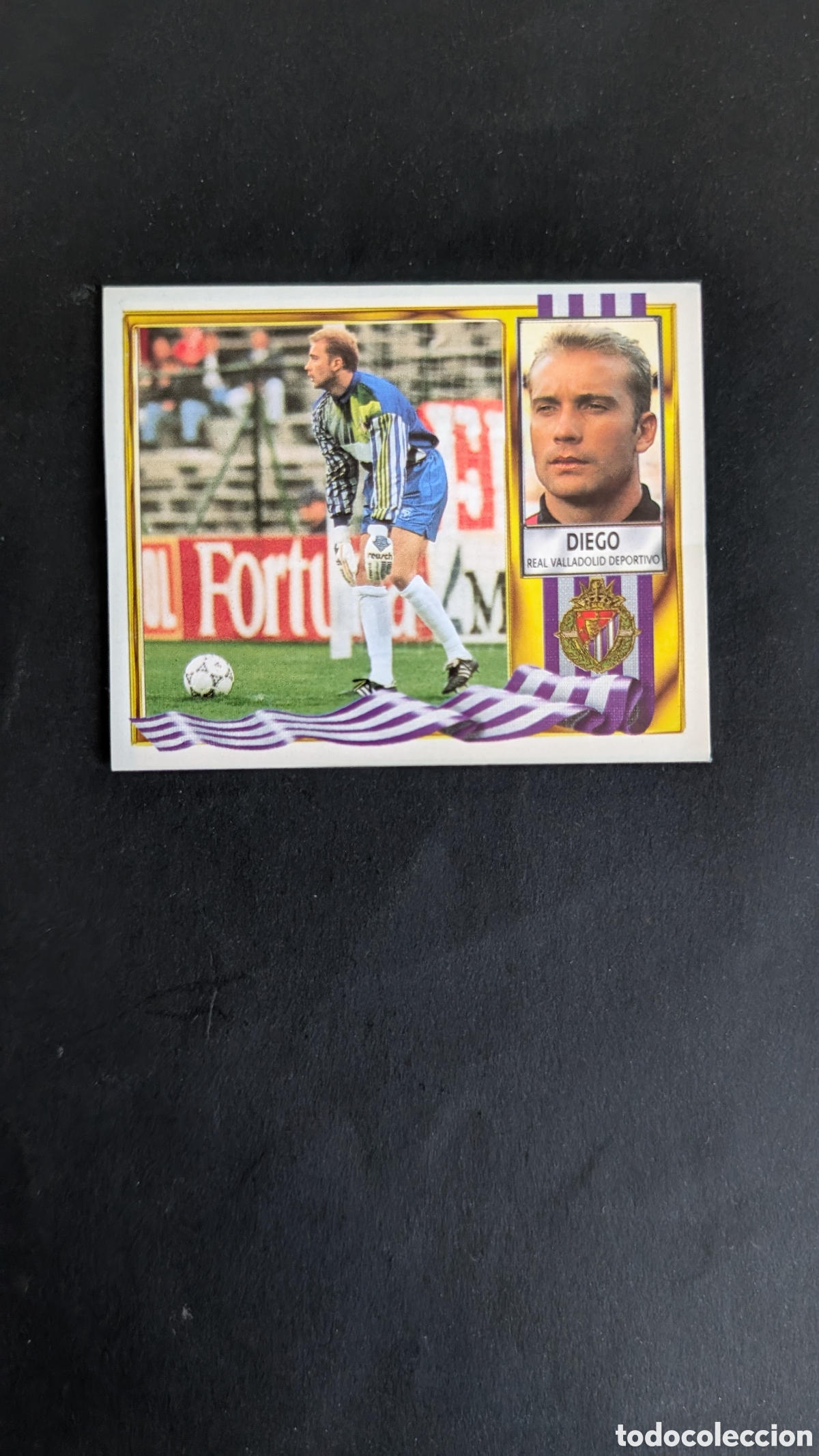 Cartes &agrave; collectionner de Football: DIEGO VALLADOLID COLOCA LIGA ESTE 1995/96 95 96 RECORTADO