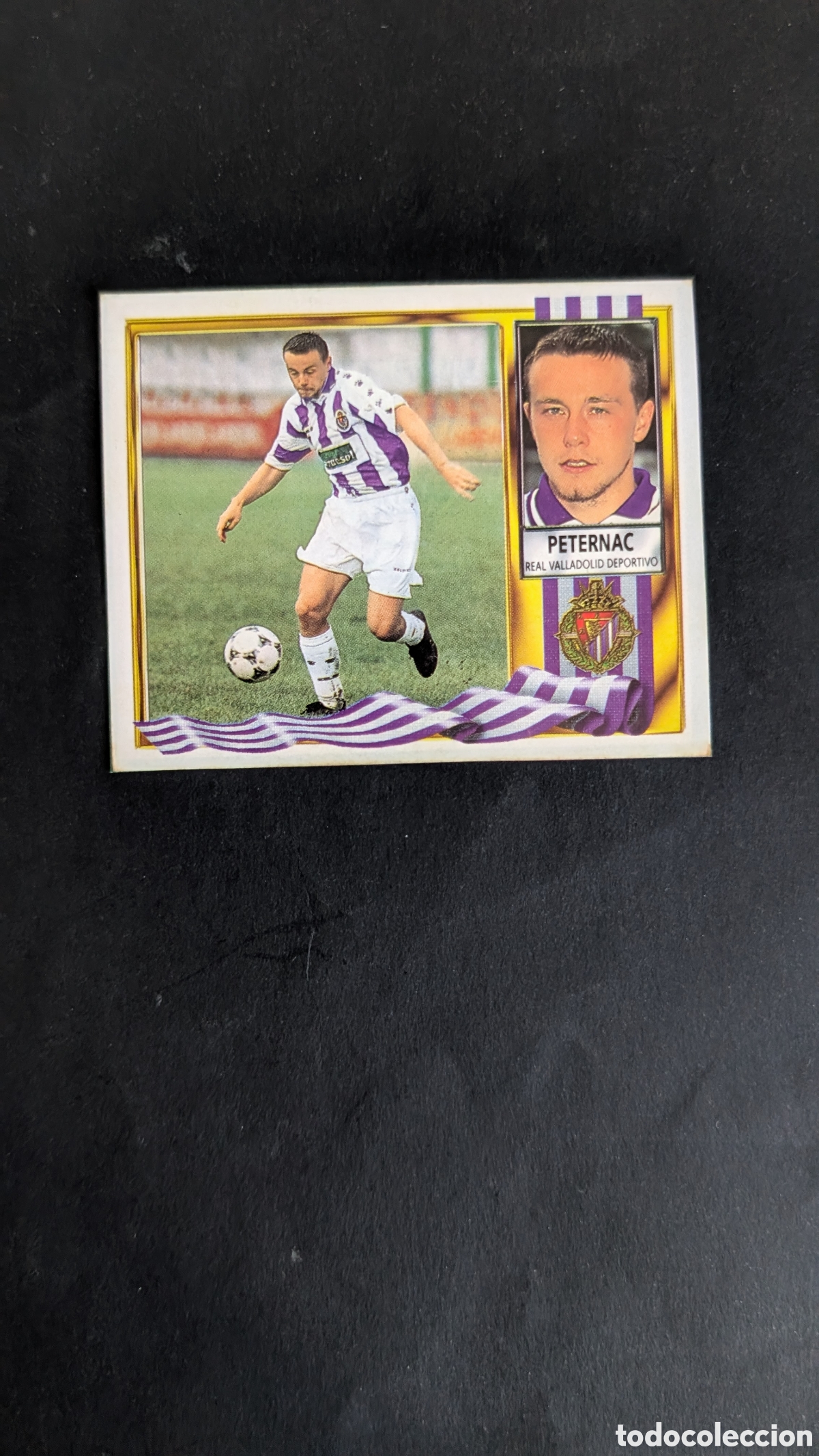 Cartes &agrave; collectionner de Football: PETERNAC VALLADOLID COLOCA LIGA ESTE 1995/96 95 96 RECORTADO