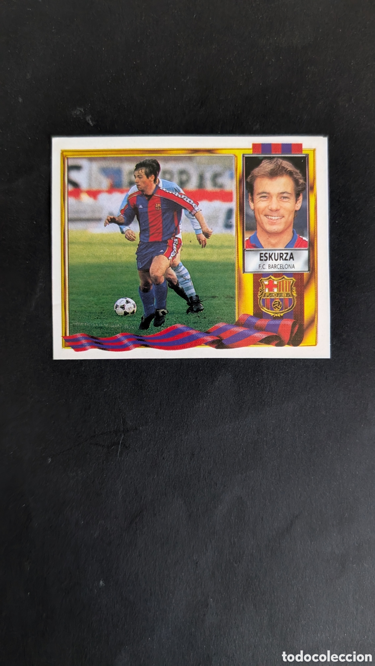 Cartes &agrave; collectionner de Football: ESKURZA BARCELONA BAJA LIGA ESTE 1995/96 95 96 RECORTADO