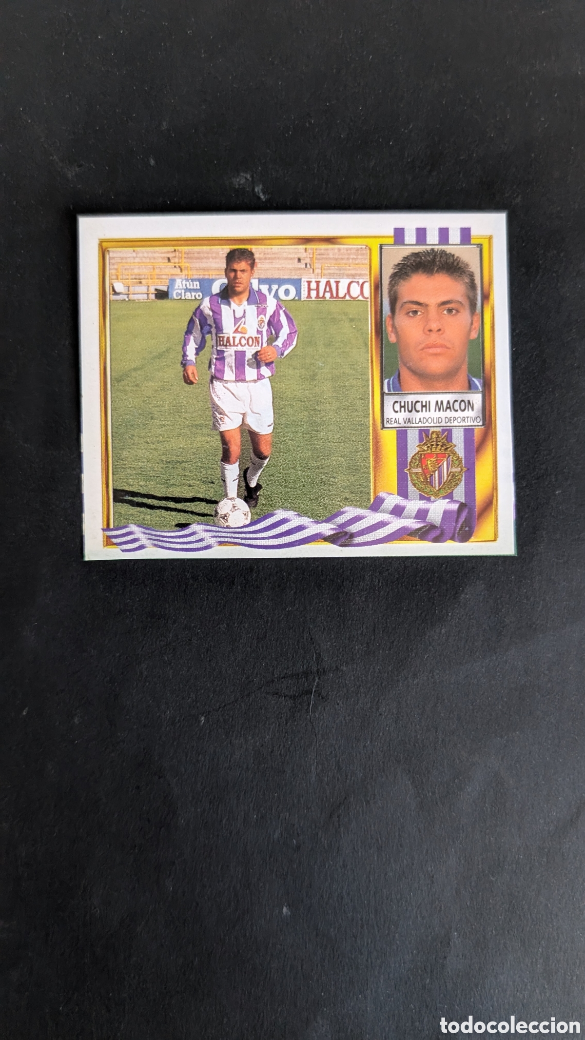 Cartes &agrave; collectionner de Football: CHUCHI MACON VALLADOLID VERSION HALC&Oacute;N LIGA ESTE 1995/96 95 96 RECORTADO
