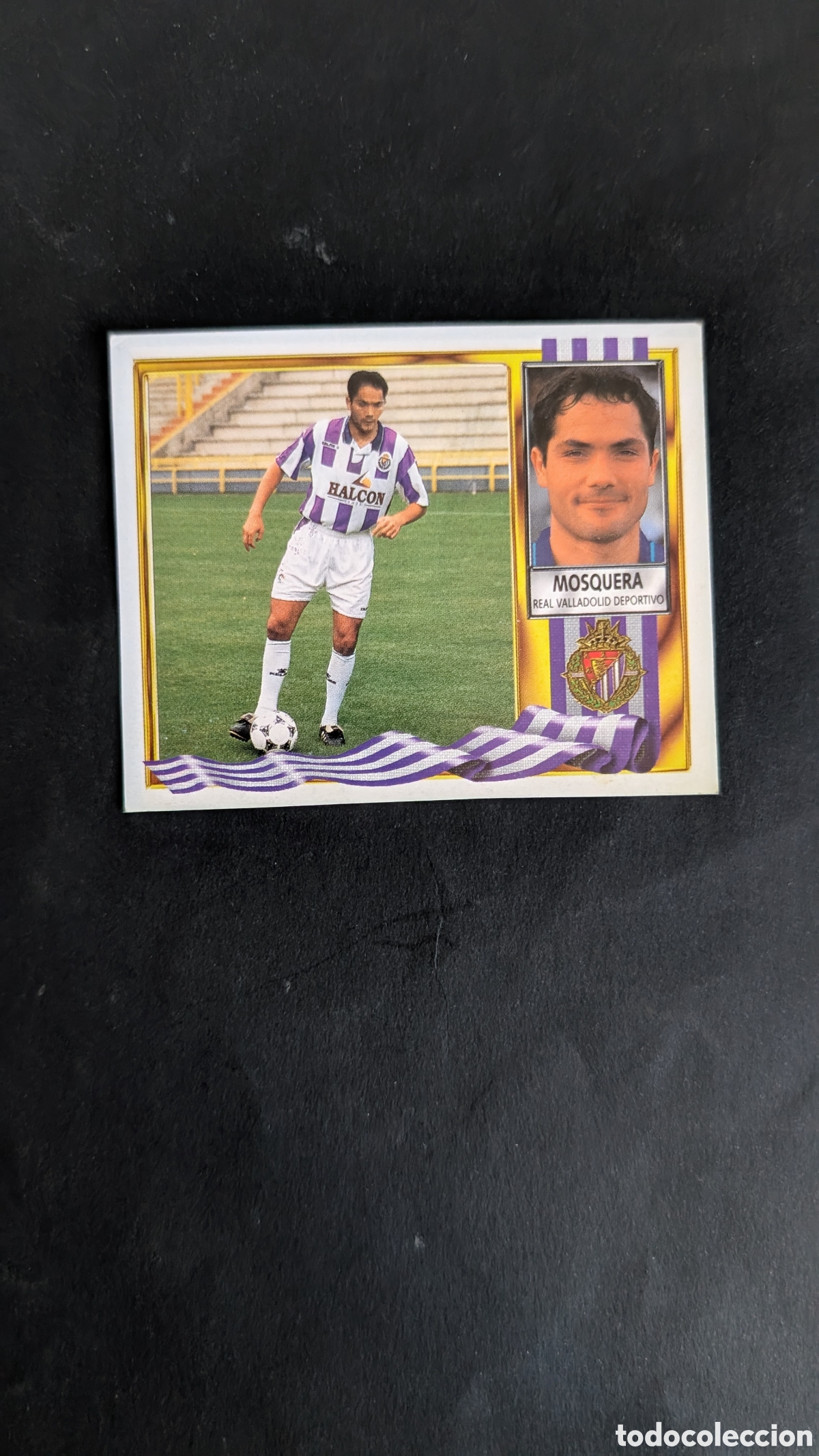 Cartes &agrave; collectionner de Football: MOSQUERA VALLADOLID VERSION HALC&Oacute;N LIGA ESTE 1995/96 95 96 RECORTADO