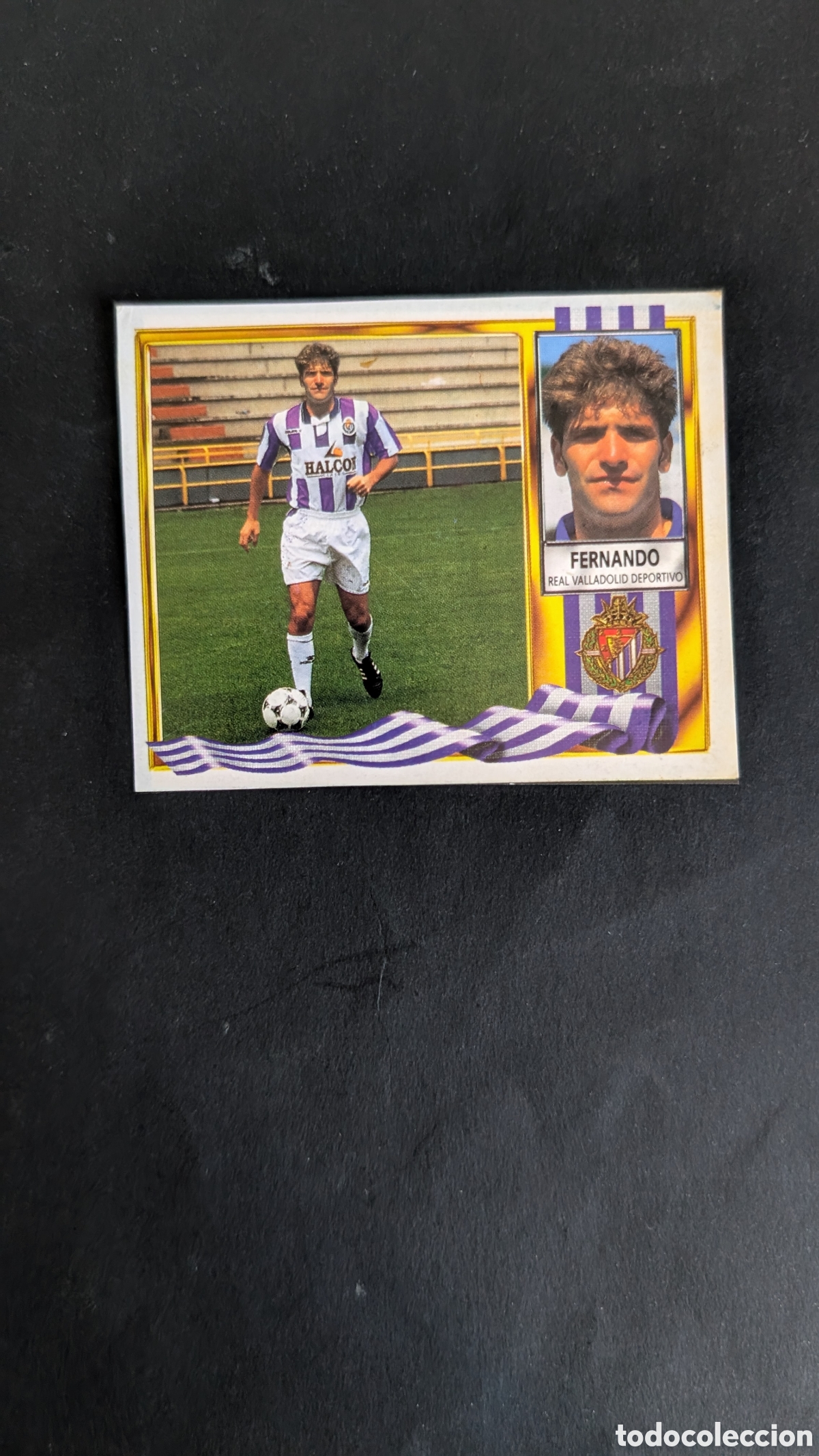 Cartes &agrave; collectionner de Football: FERNANDO VALLADOLID VERSION HALC&Oacute;N LIGA ESTE 1995/96 95 96 RECORTADO