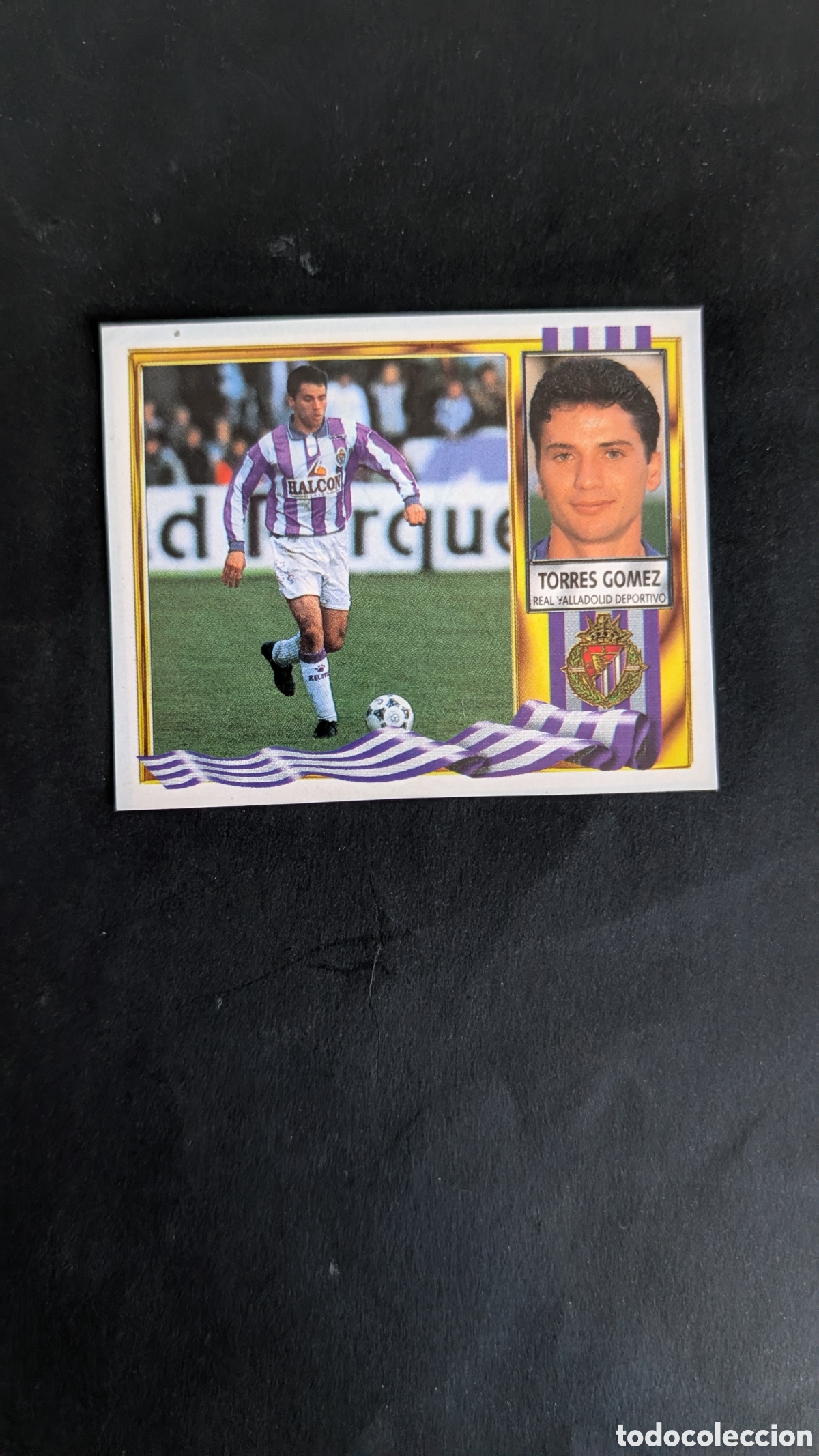 Cartes &agrave; collectionner de Football: TORRES GOMEZ VALLADOLID VERSION HALC&Oacute;N LIGA ESTE 1995/96 95 96 RECORTADO