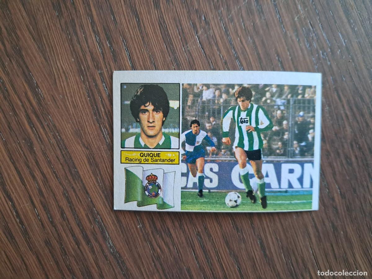 Figurine di Calcio: cromo de futbol, ediciones Este, liga 82-83, Quique Seti&eacute;n, Racing de Santander. sin pegar.