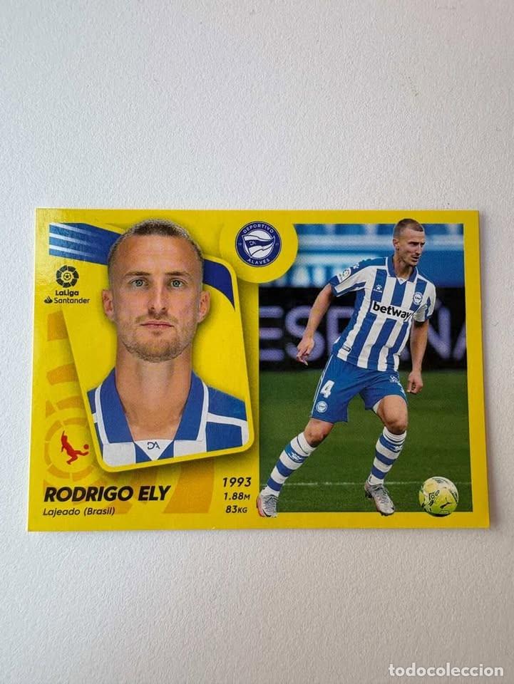 Cromos de f&uacute;tbol: Cromo Rodrigo Ely Alav&eacute;s 11 Liga Este 2021-22