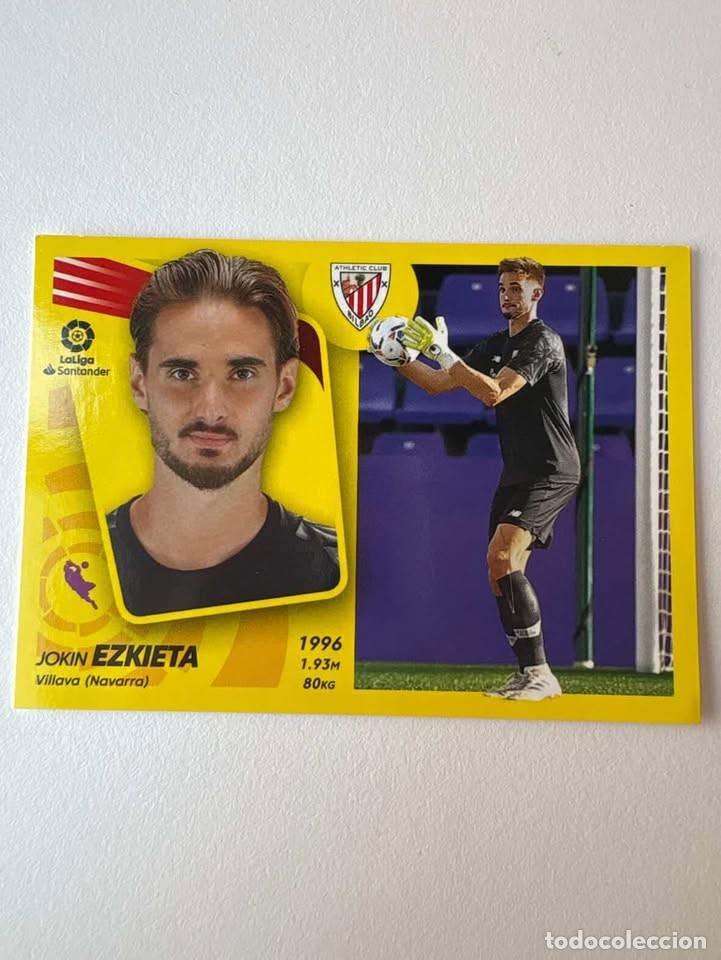Cromos de f&uacute;tbol: Cromo Jokin Ezkieta Athletic Club de Bilbao 6 Liga Este 2021-22