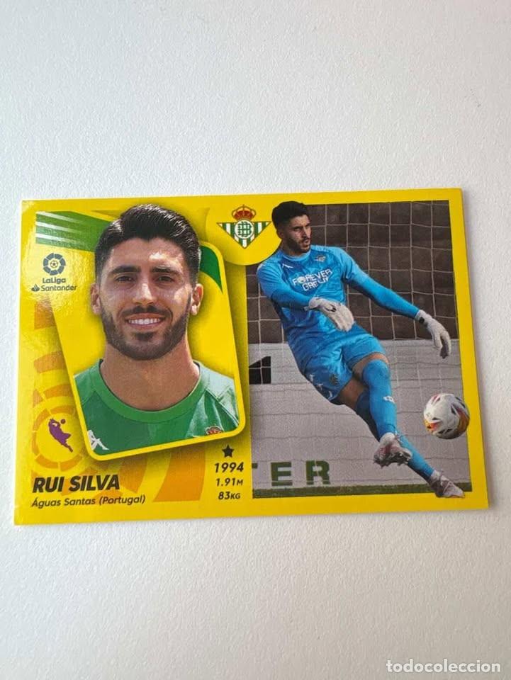 Cromos de f&uacute;tbol: Cromo Rui Silva Betis 6bis Liga Este 2021-22