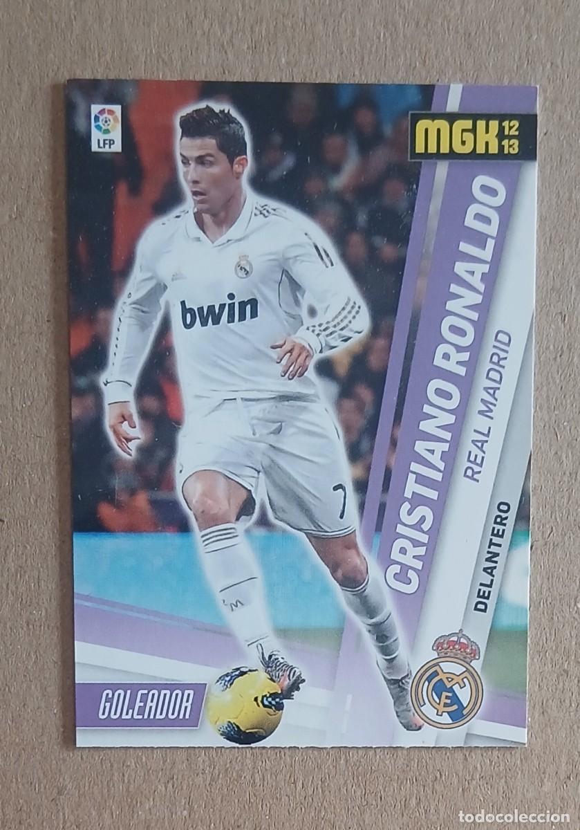 Cromos de f&uacute;tbol: CROMO n&ordm; 197 CRISTIANO RONALDO REAL MADRID MEGACRACKS 2012-2013 DE PANINI. Nuevo.