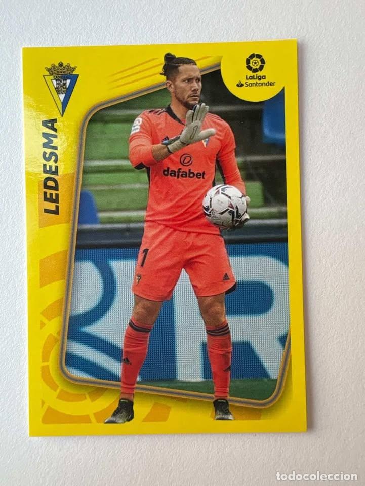Cromos de f&uacute;tbol: Cromo Ledesma C&aacute;diz 3 Liga Este 2021-22