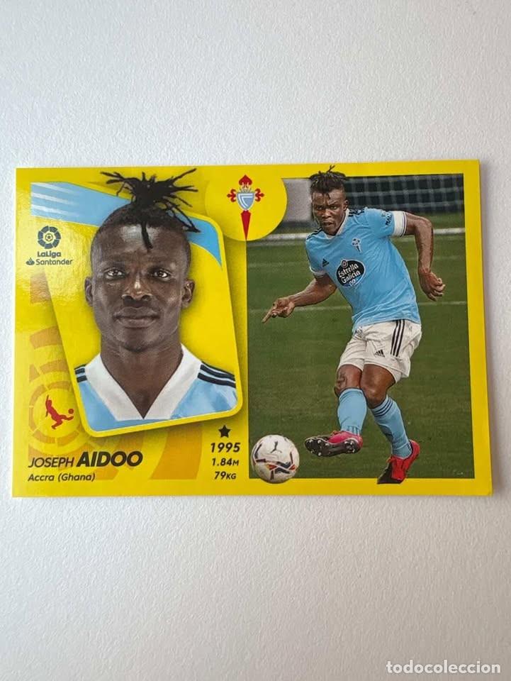 Cromos de f&uacute;tbol: Cromo Joseph Aidoo Celta 8A Liga Este 2021-22