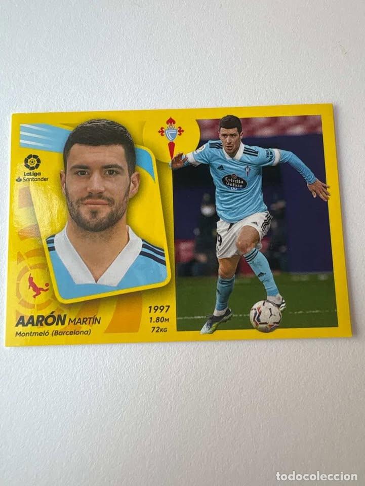 Cromos de f&uacute;tbol: Cromo Aar&oacute;n Mart&iacute;n Celta 11A Liga Este 2021-22