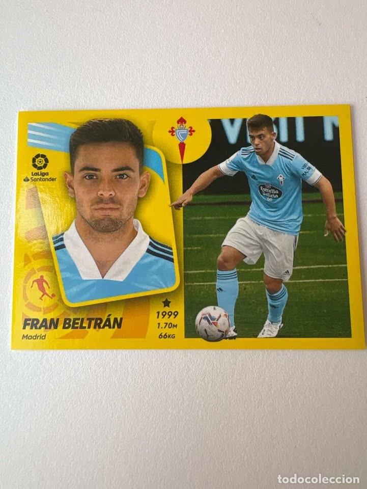 Cromos de f&uacute;tbol: Cromo Fran Beltr&aacute;n Celta 15 Liga Este 2021-22
