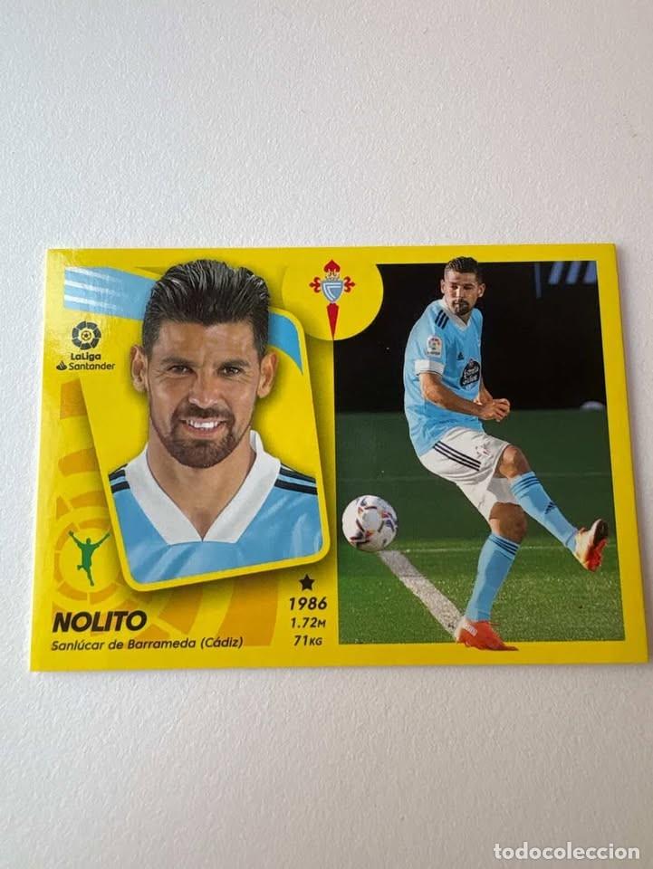 Cromos de f&uacute;tbol: Cromo Nolito Celta 18 Liga Este 2021-22
