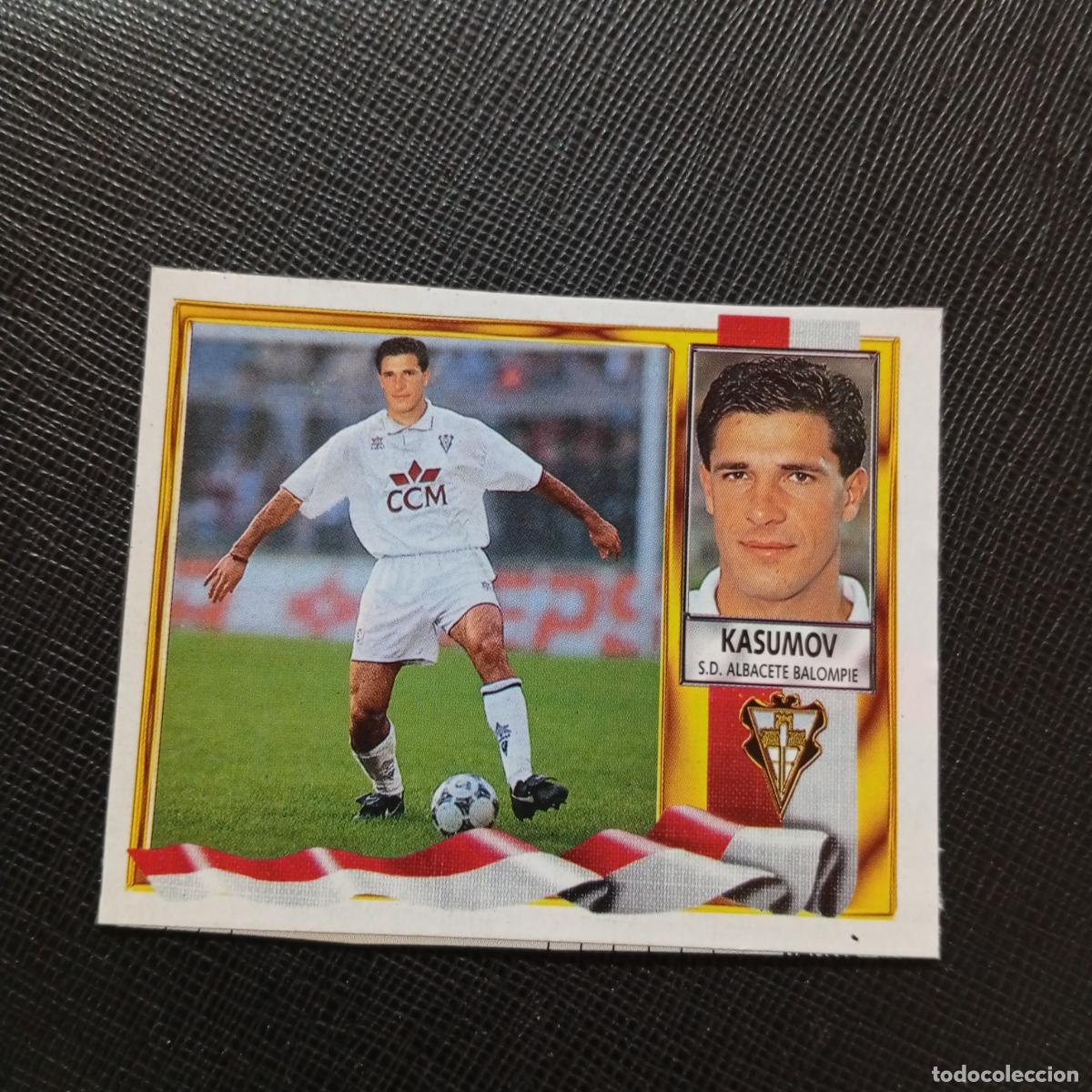 Cromos de f&uacute;tbol: KASUMOV ALBACETE ESTE 1995 1996 CROMO FUTBOL 95 96 - RECORTADO - A76 PG1 COLOCA