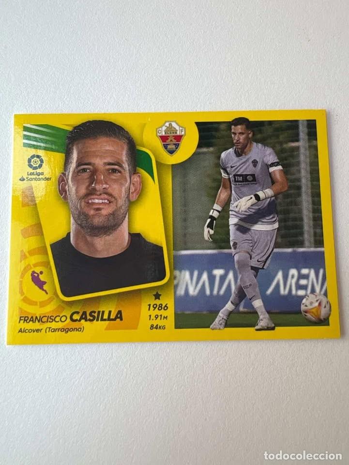 Cromos de f&uacute;tbol: Cromo Francisco Casilla Elche 6 Liga Este 2021-22