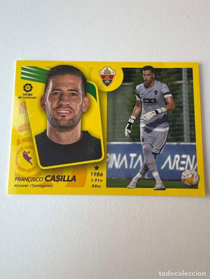 Cromos de f&uacute;tbol: Cromo Francisco Casilla Elche 6 Liga Este 2021-22