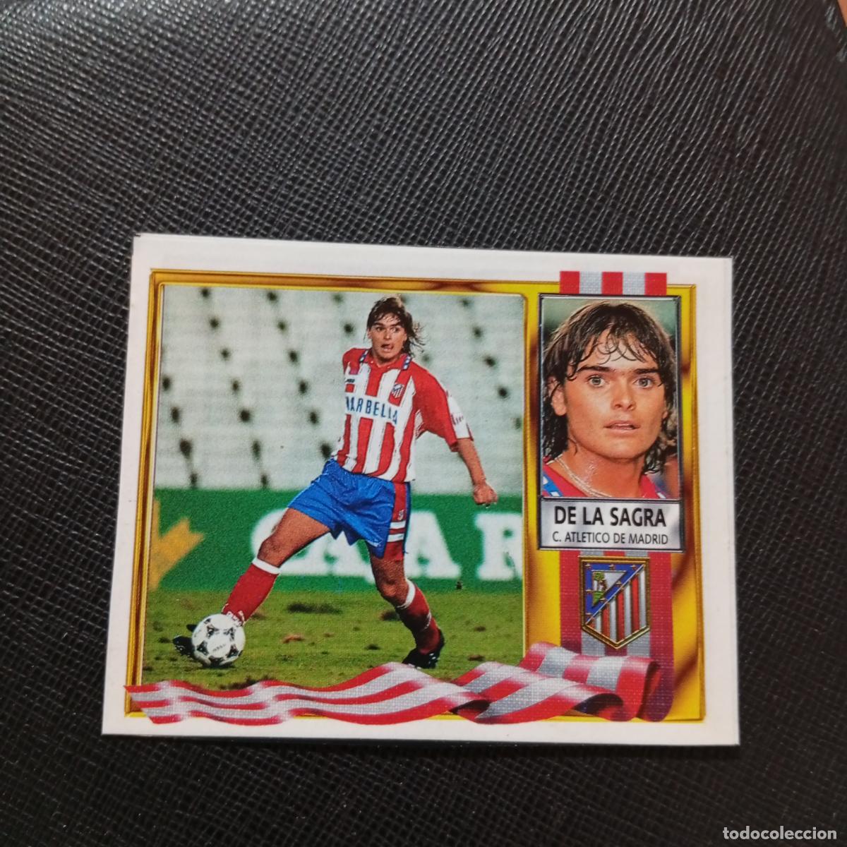 Cromos de f&uacute;tbol: DE LA SAGRA AT MADRID ESTE 1995 1996 CROMO FUTBOL 95 96 - RECORTADO - A76 PG2 COLOCA
