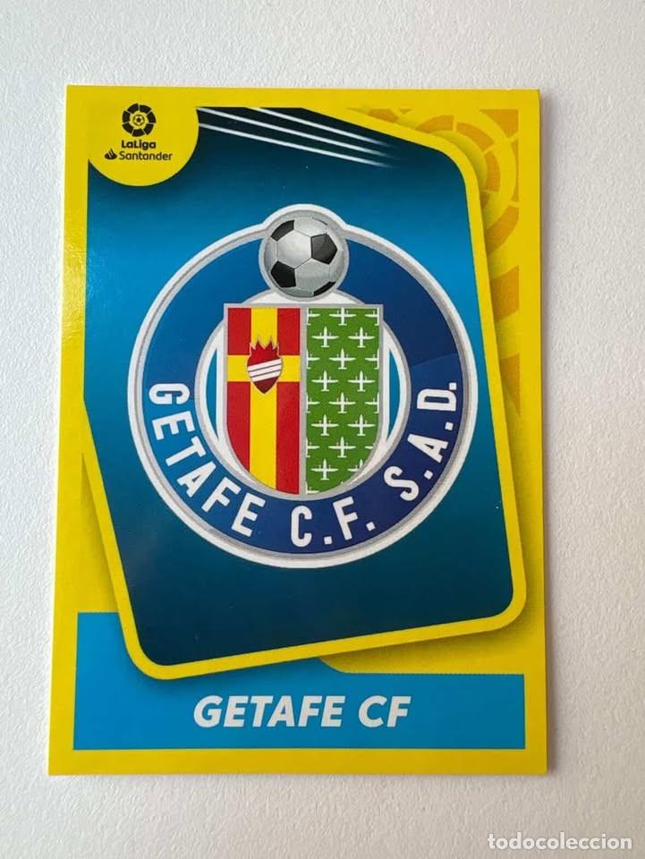 Cromos de f&uacute;tbol: Cromo Escudo Getafe 1 Liga Este 2021-22