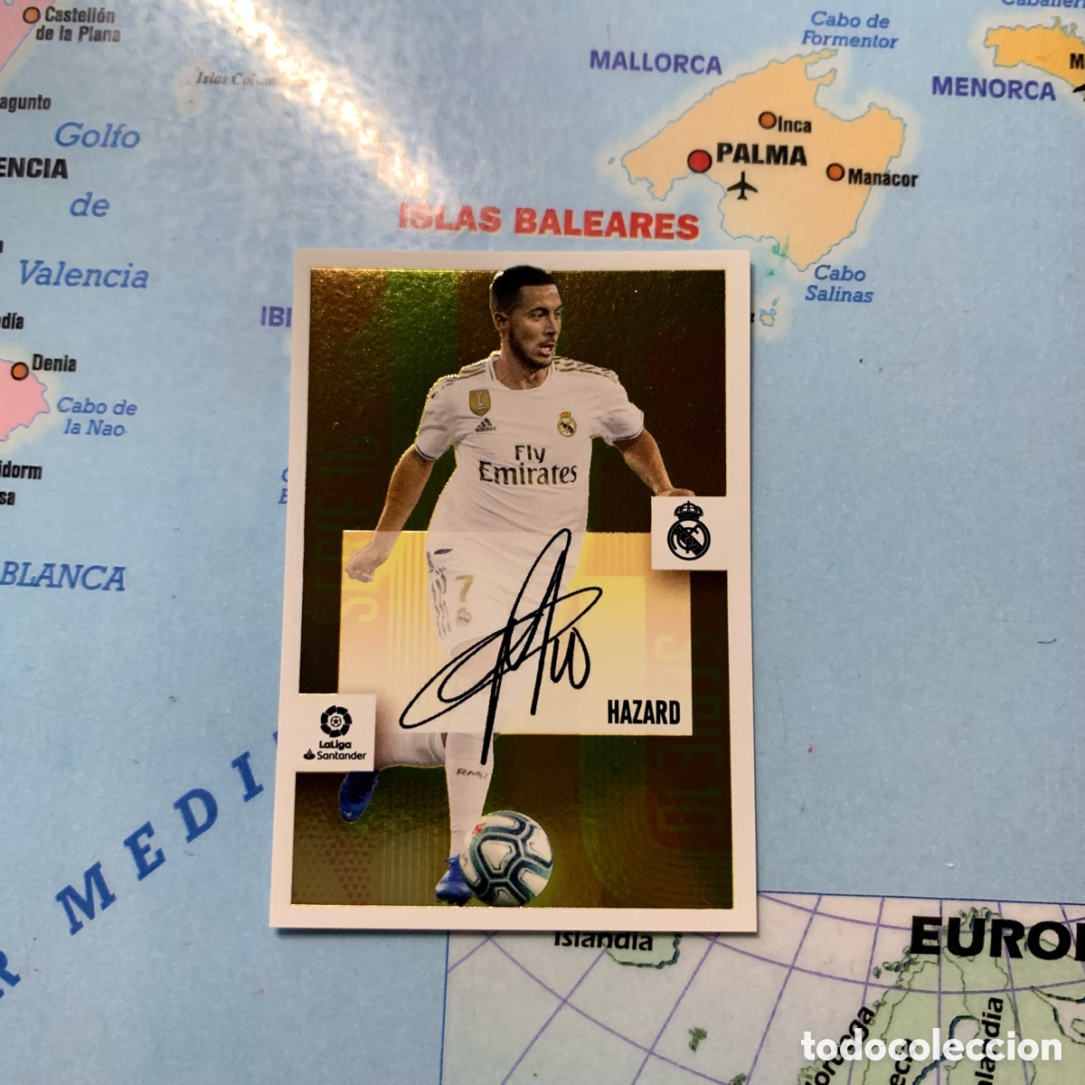 Cromos de f&uacute;tbol: Hazard Serie diez n&uacute;mero 8 cromo liga este 20-21 2020-2021