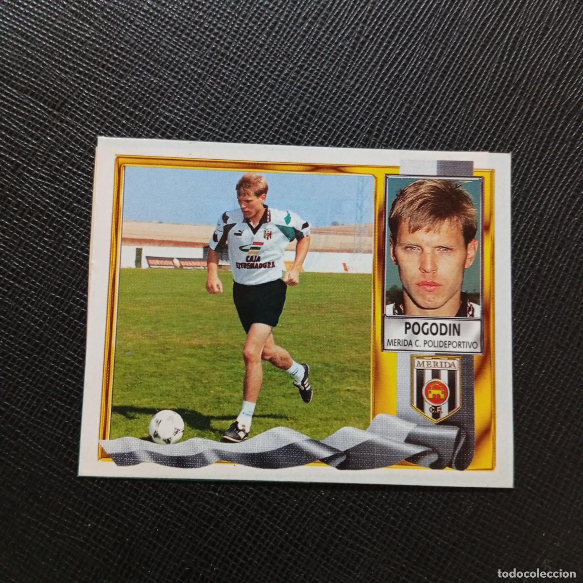 Cromos de f&uacute;tbol: POGODIN MERIDA ESTE 1995 1996 CROMO FUTBOL 95 96 - RECORTADO - A76 PG13 FICHAJE 35