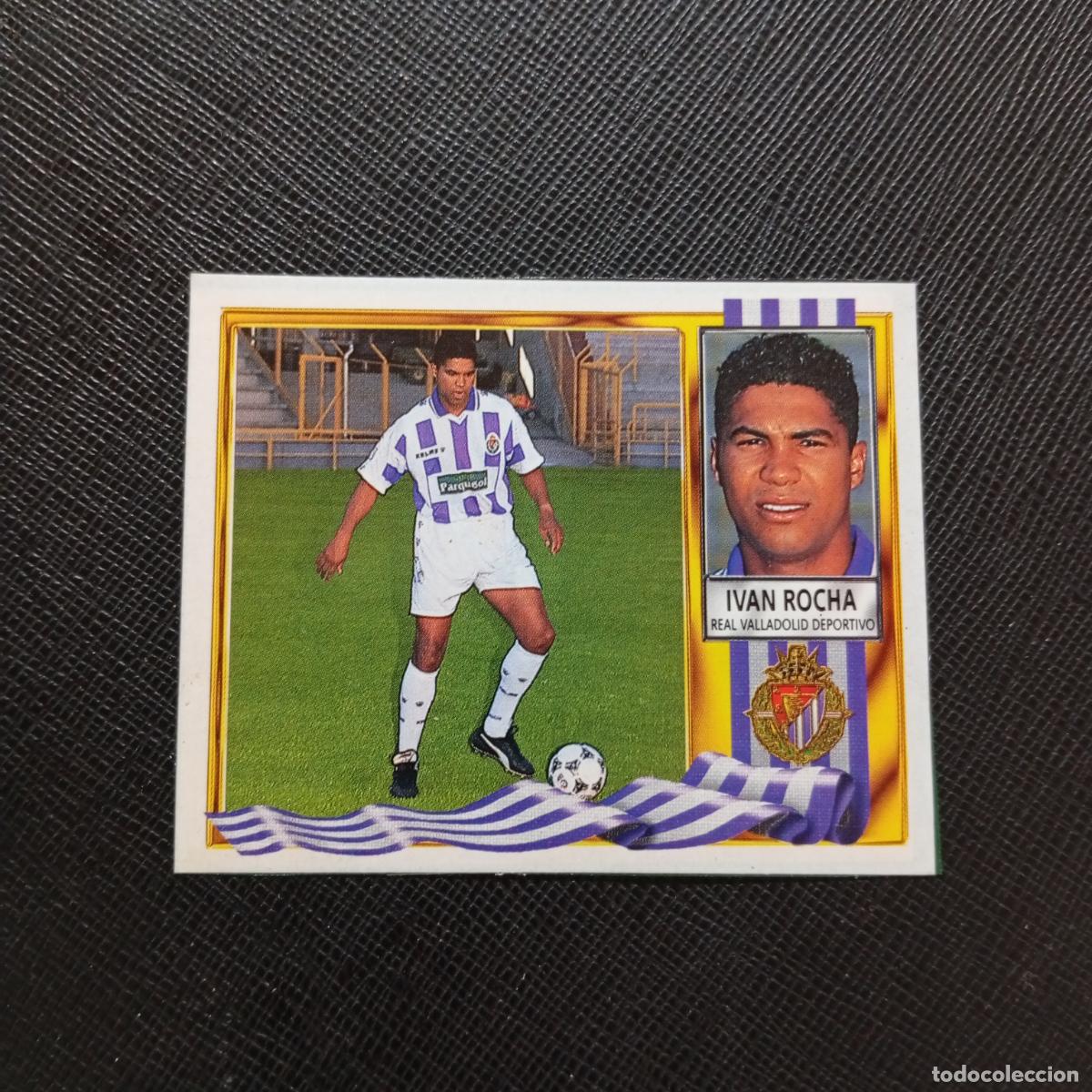 Cromos de f&uacute;tbol: IVAN ROCHA VALLADOLID ESTE 1995 1996 CROMO FUTBOL 95 96 - RECORTADO - A76 PG25 FICHAJE 34