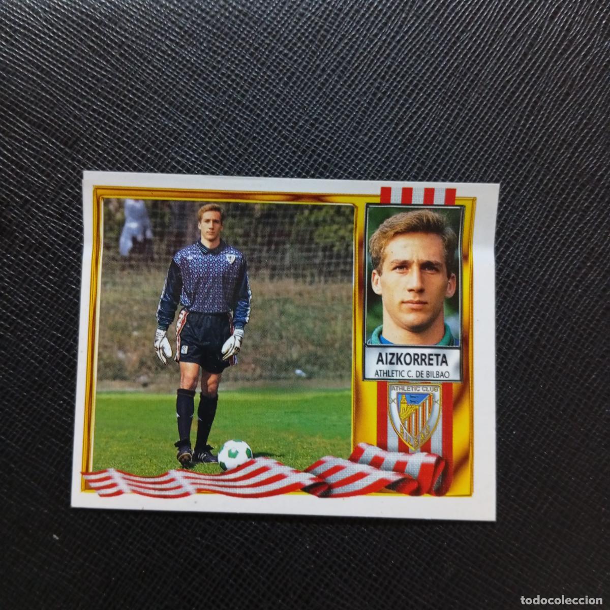 Cromos de f&uacute;tbol: AIZKORRETA BILBAO ESTE 1995 1996 CROMO FUTBOL 95 96 - VENTANILLA - A39 PG10 COLOCA