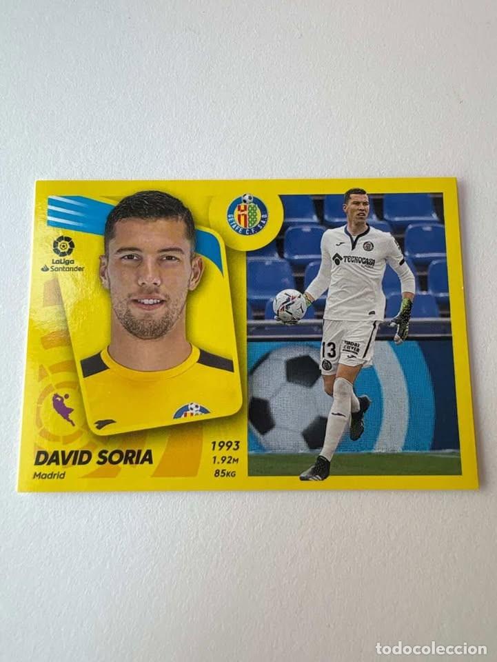 Cromos de f&uacute;tbol: Cromo David Soria Getafe 5 Liga Este 2021-22