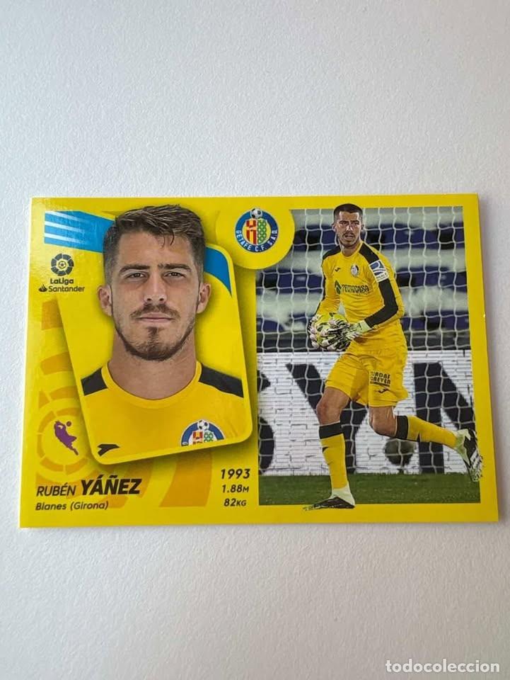 Cromos de f&uacute;tbol: Cromo Rub&eacute;n Y&aacute;&ntilde;ez Getafe 6 Liga Este 2021-22